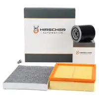 HIRSCHER Filter-Set f&uuml;r AUDI A6 C5 2.4 2.7/T 2.8 3.0 136-250 PS ab 07.1999