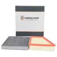 HIRSCHER Filter-Set f&uuml;r VW Polo 5 SEAT Ibiza 4 SKODA Fabia 2 Roomster 1.2 ab 2010