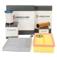 HIRSCHER Filterset 4-tlg f&uuml;r VW Golf 8 Passat B8 Tiguan Touran AUDI A3 8Y Q3 F3 2.0 TDI