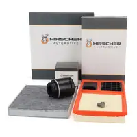HIRSCHER Filterset f&uuml;r VW Polo 5 SEAT Ibiza 4 1.6 BiFuel / LPG SKODA Fabia 2 Roomster 1.6