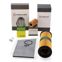 HIRSCHER 4-piece filter set for Mercedes C-Class W203 S203 CL203 C200/220CDI OM646 122-150