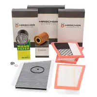 HIRSCHER Filterset 4-tlg f&uuml;r MERCEDES C-Klasse W2030 S203 C320CDI CLK C209 320CDI OM613