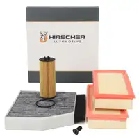 HIRSCHER Filterset f&uuml;r MERCEDES-BENZ C-Klasse W205 S205 C205 A205 GLC X253 C253 63AMG M177