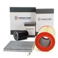 HIRSCHER 3-Piece Filter Set for CITROEN Jumper, FIAT Ducato 250, and PEUGEOT Boxer 3.0 D