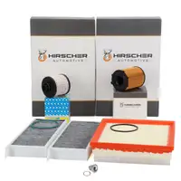 HIRSCHER 4-Piece Filter Set for PEUGEOT 308 2 1.6 HDi/BlueHDi 115/120 hp Euro 4/5