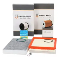 HIRSCHER Filter-Set 4-tlg f&uuml;r CITROEN C3 Aircross 2 OPEL Crossland 10 1.6 BlueHDi 99-120