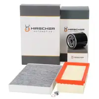 HIRSCHER Filter-Set f&uuml;r CITROEN C3 Aircross 2 OPEL Crossland 10 1.2/PureTech 82/83 PS