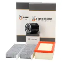 HIRSCHER Filterset Filterpaket f&uuml;r OPEL Corsa F PEUGEOT 208 2 1.2/PureTech 75 PS