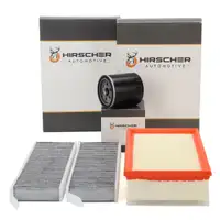 HIRSCHER Filterset 3-tlg f&uuml;r PSA Jumpy 3 Spacetourer Expert Traveller OPEL Vivaro C 2.0 D