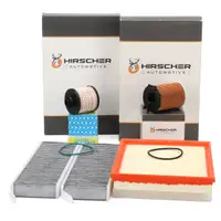 HIRSCHER Filterset 4-tlg f&uuml;r PSA Berlingo Jumpy 3 Expert Partner OPEL Combo 1.6 D