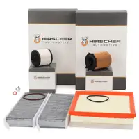 HIRSCHER 4-piece filter set for PSA Berlingo Jumpy 3 3008 5008 Expert Partner 1.6 BlueHDi