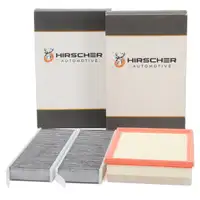 HIRSCHER Innenraum + Luftfilter f&uuml;r PSA Berlingo Jumpy 3 Expert Partner Rifter 1.5 BlueHDi