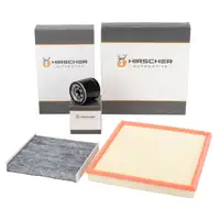 HIRSCHER Filter-Set 3-tlg f&uuml;r FORD Transit 2.2 TDCi 10.2007-08.2014 mit Frontantrieb