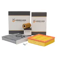 HIRSCHER Filter-Set f&uuml;r MERCEDES-BENZ W176 W246 C117 X117 X156 180-220CDI OM651