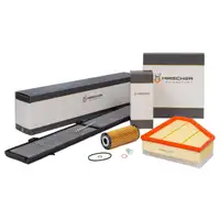 HIRSCHER Filter-Set f&uuml;r BMW 1er E81-88 116-123d 3er E90-93 316-320d X1 E84 18-23d N47