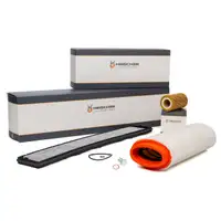 HIRSCHER Filter-Set f&uuml;r BMW 3er E46 318d 115/116 PS + 320d 129/136 PS M47