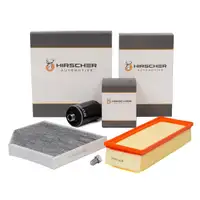HIRSCHER Filter-Set f&uuml;r AUDI A4 B8 A4 8T 8F Q5 8RB 1.8 TFSI 2.0 TFSI 120-220 PS