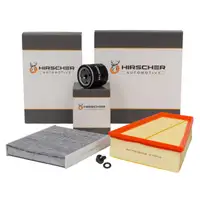 HIRSCHER Filter-Set f&uuml;r FORD Galaxy S-Max WA6 Mondeo 4 MK4 1.6 Ti + 1.6 EcoBoost