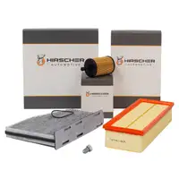 HIRSCHER Filter-Set f&uuml;r AUDI A3 8P SEAT Leon SKODA Octavia VW Golf 5 6 1.9/2.0 TDI