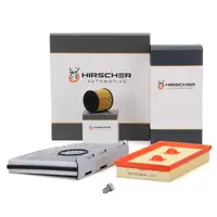 HIRSCHER Filter-Set f&uuml;r AUDI A3 SKODA Octavia VW Golf 5 Passat Touran 1.6 FSI 115 PS