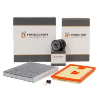 HIRSCHER Filter-Set f&uuml;r AUDI A3 8V Q2 SEAT Leon SKODA Octavia 3 VW Golf 7 1.2/1.4 TSI