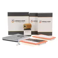 HIRSCHER Filter-Set f&uuml;r MERCEDES E-Klasse W211 S211 CLS C219 280-350 CDI OM642
