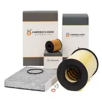 HIRSCHER Filter-Set 3-tlg f&uuml;r FORD C-Max DM2 Kuga 1 MK1 2.0 TDCi 110-163 PS