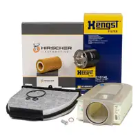 HIRSCHER Filter-Set 4-tlg f&uuml;r MERCEDES W204 S204 C218 W212 S212 X204 180-250 CDI OM651