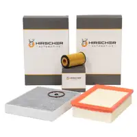 HIRSCHER Filter-Set 3-tlg f&uuml;r OPEL Mokka/10 J13 1.6 CDTI 110/136 PS ab Fgst. DB000001