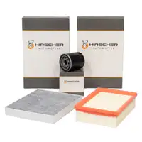 HIRSCHER Filter-Set f&uuml;r OPEL Mokka/10 J13 1.4 4x4 152 PS ab Fgst. G4000001