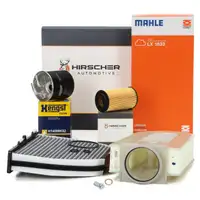 HIRSCHER Filter-Set 4-tlg f&uuml;r MERCEDES W204 C218 X218 W212 X204 220/250CDI OM651