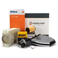 HIRSCHER Filter-Set 4-tlg f&uuml;r MERCEDES W204 C218 X218 W212 X204 220/250CDI OM651