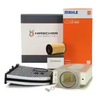 HIRSCHER Filter-Set 3-tlg f&uuml;r MERCEDES W204 C218 X218 W212 X204 220/250CDI OM651