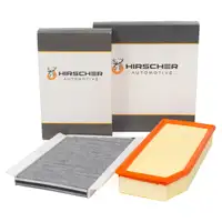 HIRSCHER Filter-Set 2-tlg f&uuml;r MERCEDES W203 S203 CL203 C200/220/270CDI C209 270CDI