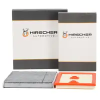 HIRSCHER Filter-Set f&uuml;r VW Golf 7 Passat B8 Tiguan Touran AUDI A3 8V 1.2/1.4 TSI