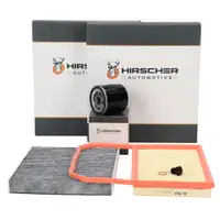 HIRSCHER Filter-Set f&uuml;r VW Polo 6 AW1 BZ1 SEAT Ibiza 5 1.0 65/75 PS