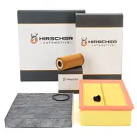 HIRSCHER Filter-Set + &Ouml;lablassschraube f&uuml;r VW Polo 6 AW1 BZ1 2.0 GTI 200/207 PS