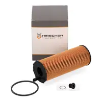 HIRSCHER &Ouml;lfilter + Schraube f&uuml;r AUDI A4 B7 B8 A5 A6 C6 Q7 4LB VW Touareg 7L 2.7/3.0 TDI