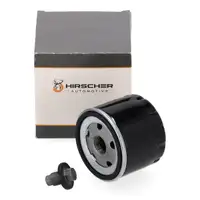 HIRSCHER &Ouml;lfilter + Schraube f&uuml;r FIAT 500X 334 Tipo 356 357 ALFA ROMEO Tonale 965 1.0 1.3