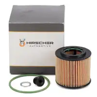 HIRSCHER &Ouml;lfilter + Schraube f&uuml;r VW Polo 4 5 Ibiza 3 Fabia 1 2 Rapid Roomster 1.2 54-75 PS