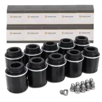 10x HIRSCHER &Ouml;lfilter + Schraube f&uuml;r VW Golf 6 Passat B6 Polo 5 Tiguan Touran 1.2/1.4 TSI