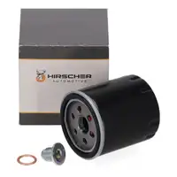 HIRSCHER &Ouml;lfilter + Schraube f&uuml;r CITROEN DS OPEL PEUGEOT TOYOTA 1.0 1.2 Turbo