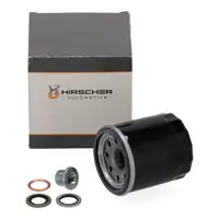 HIRSCHER &Ouml;lfilter + Schraube f&uuml;r DACIA Dokker Duster HS HM Lodgy 1.6 SCe/LPG 102-115 PS