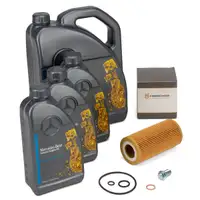 8L ORIGINAL 5W-40 for MB 229.5 Engine Oil + HIRSCHER Oil Filter MERCEDES W203 W210 W211 CDI