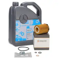 5L ORIGINAL Mercedes Motor&ouml;l &Ouml;l 5W-30 MB 229.51 + HIRSCHER &Ouml;lfilter 2701800109