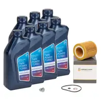 7L ORIGINAL 5W30 LL-04 Motor&ouml;l + HIRSCHER &Ouml;lfilter f&uuml;r BMW E81-88 E90-93 E60 N52/53/54/55