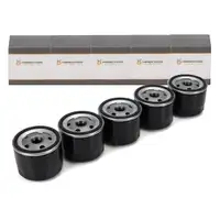 5x HIRSCHER &Ouml;lfilter f&uuml;r Ford Fiesta 7 Focus 4 C-Max 2 Kuga 3 1.0/1.5 EcoBoost 2207993