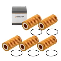 5x HIRSCHER &Ouml;lfilter f&uuml;r VW GOLF 7 8 PASSAT B8 TIGUAN A3 A4 A6 Q5 1.8/2.0 TSI 06L115562B