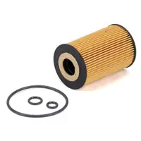 5x HIRSCHER &Ouml;lfilter + Schraube f&uuml;r VW Golf 5 6 Passat B6 B7 Tiguan Touran T5 1.6/2.0 TDI