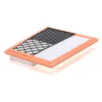 2x HIRSCHER Luftfilter für MERCEDES W203 W204 W211 W463 X164 X204 W221 OM642